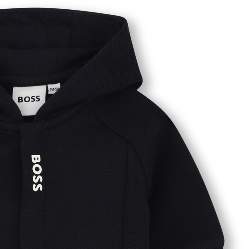 Macac&atilde;o com capuz BOSS 
                        BOY