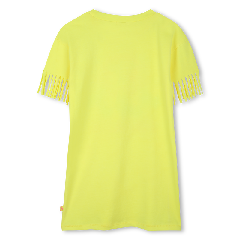 Vestido reto com franjas BILLIEBLUSH 
                        GIRL