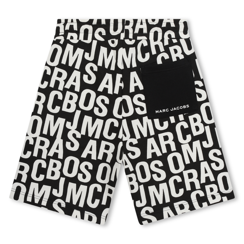 Bermudas estampadas em moletão MARC JACOBS 
                    UNISEX
