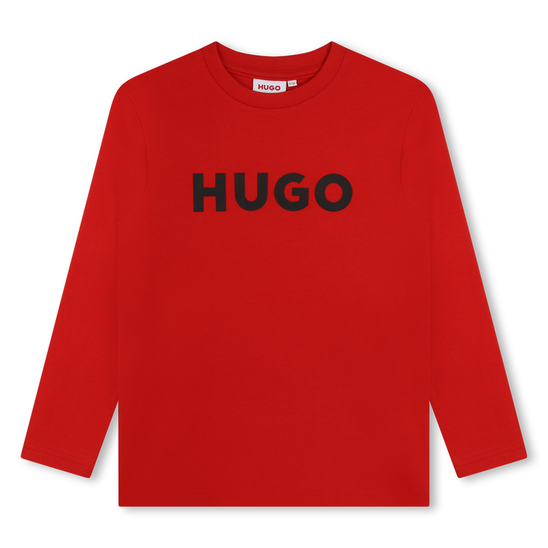T-shirt de manga comprida HUGO 
                        BOY