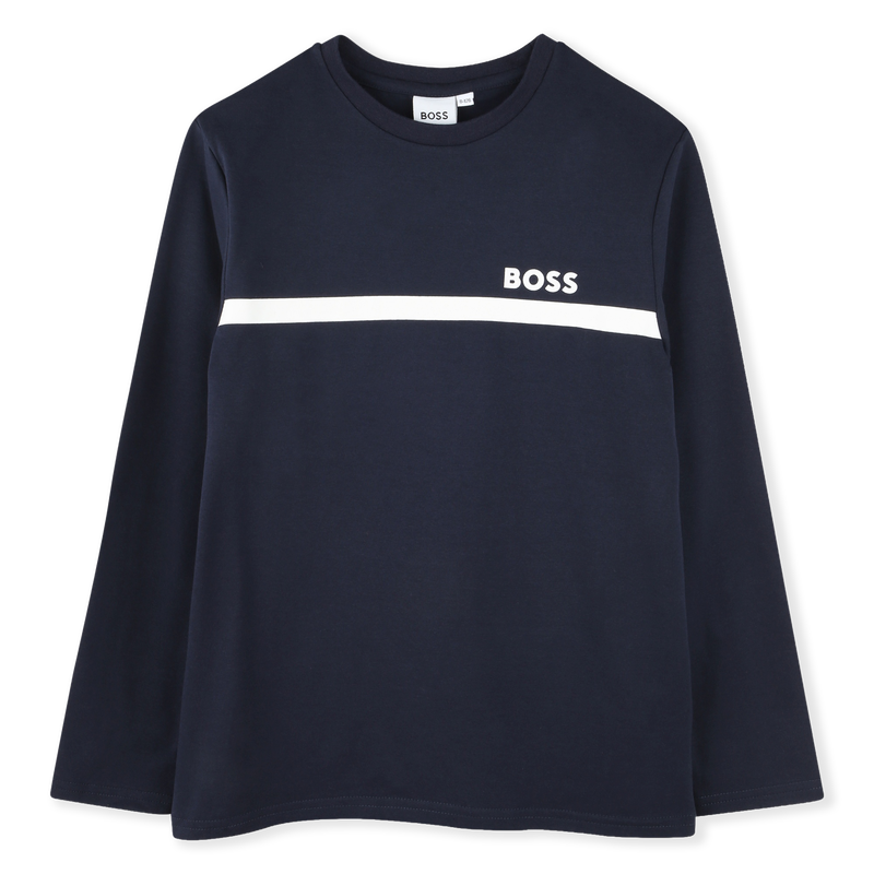Camiseta de manga longa BOSS 
                        BOY