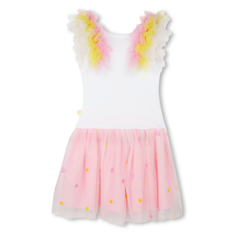Vestido bi-mat&eacute;ria de al&ccedil;as BILLIEBLUSH 
                        GIRL