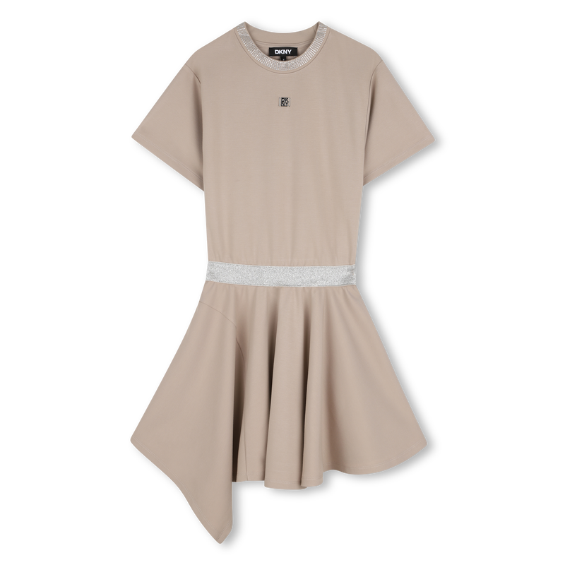 Vestido de mangas curtas DKNY 
                        GIRL