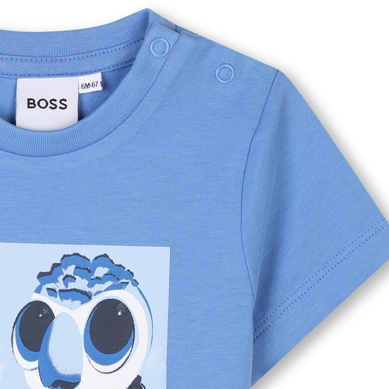 T-shirt de mangas curtas BOSS 
                        BOY