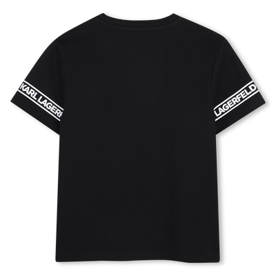 Camiseta de mangas curtas KARL LAGERFELD KIDS BOY