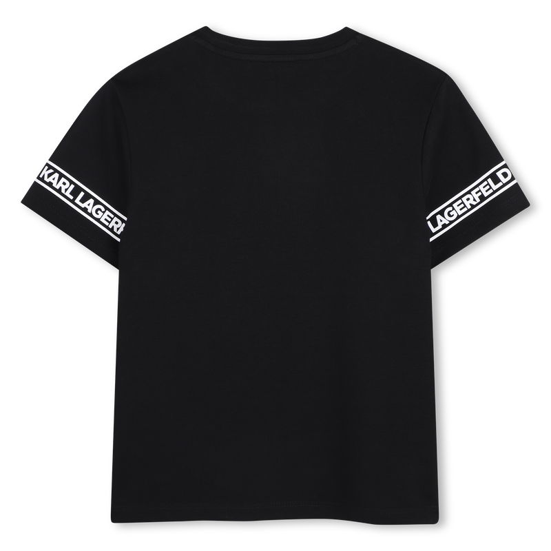 Camiseta de mangas curtas KARL LAGERFELD KIDS 
                        BOY