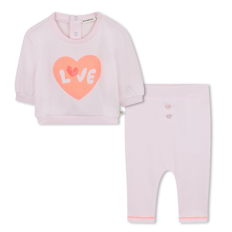 Conjunto de moletom e leggings BILLIEBLUSH 
                    GIRL