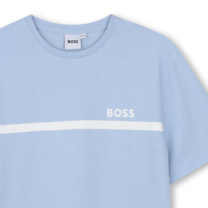 T-SHIRT DE MANGA CURTA BOSS 
                        BOY