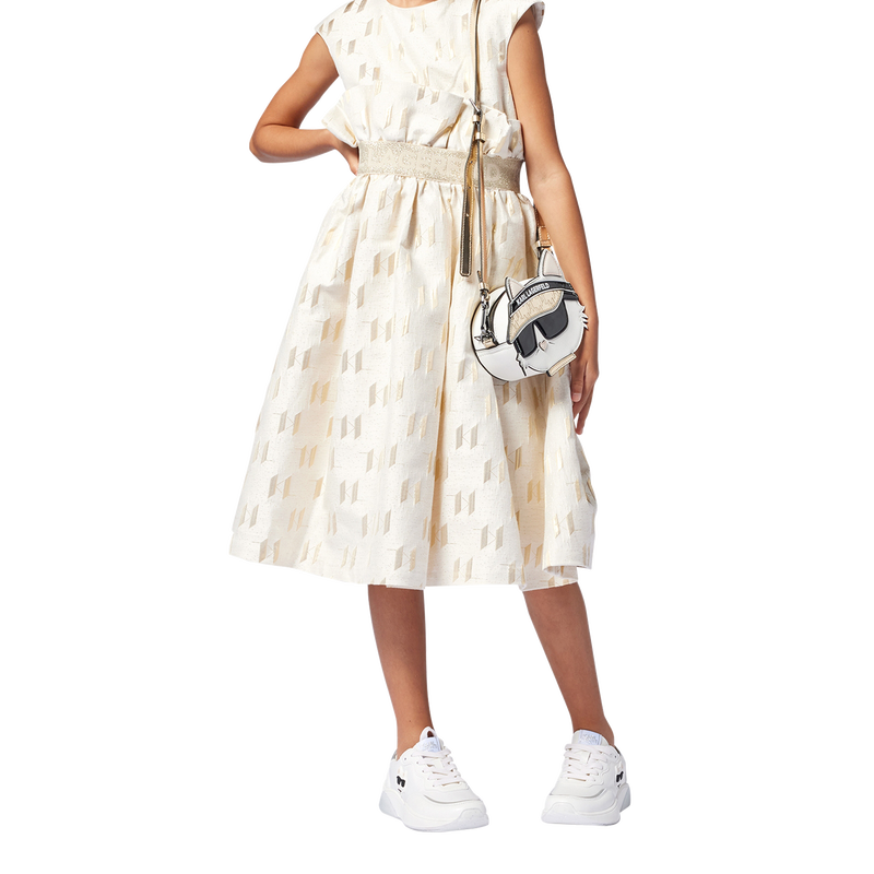 Bolsa de lona revestida KARL LAGERFELD KIDS 
                        GIRL