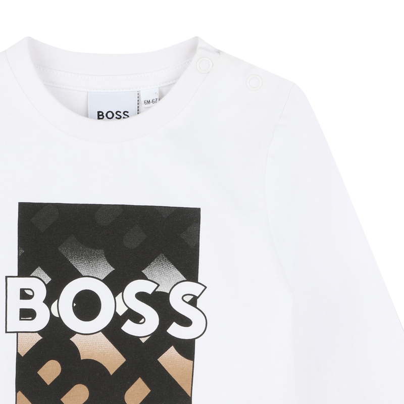 T-shirt de manga comprida BOSS 
                        BOY