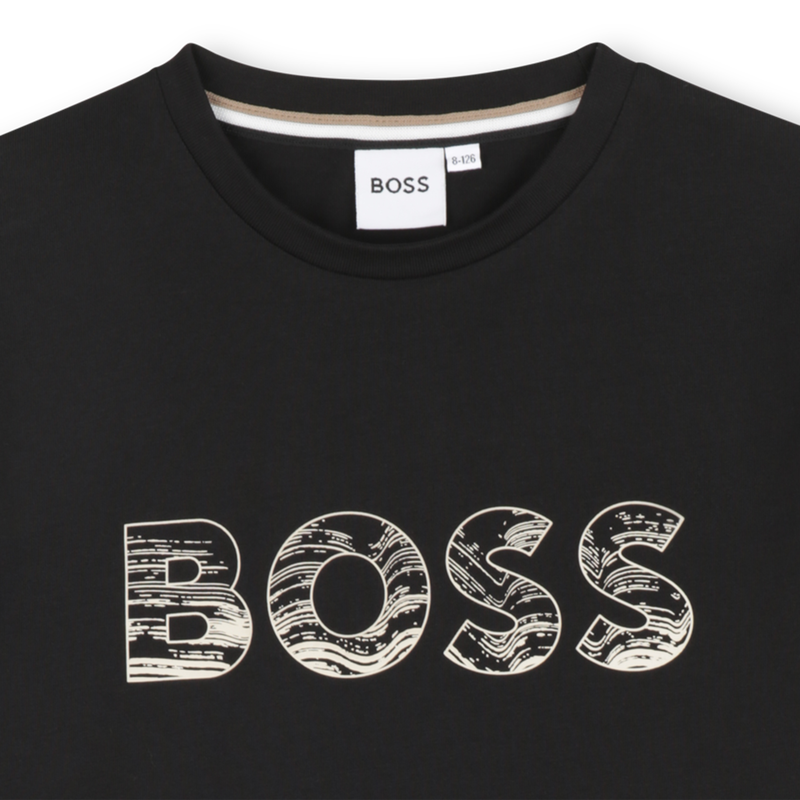 T-shirt de manga curta BOSS 
                        BOY