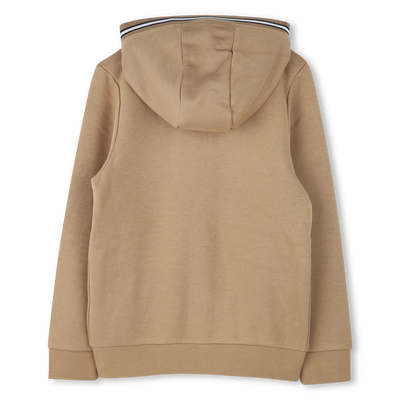 Cardigã com fecho e capuz BOSS BOY