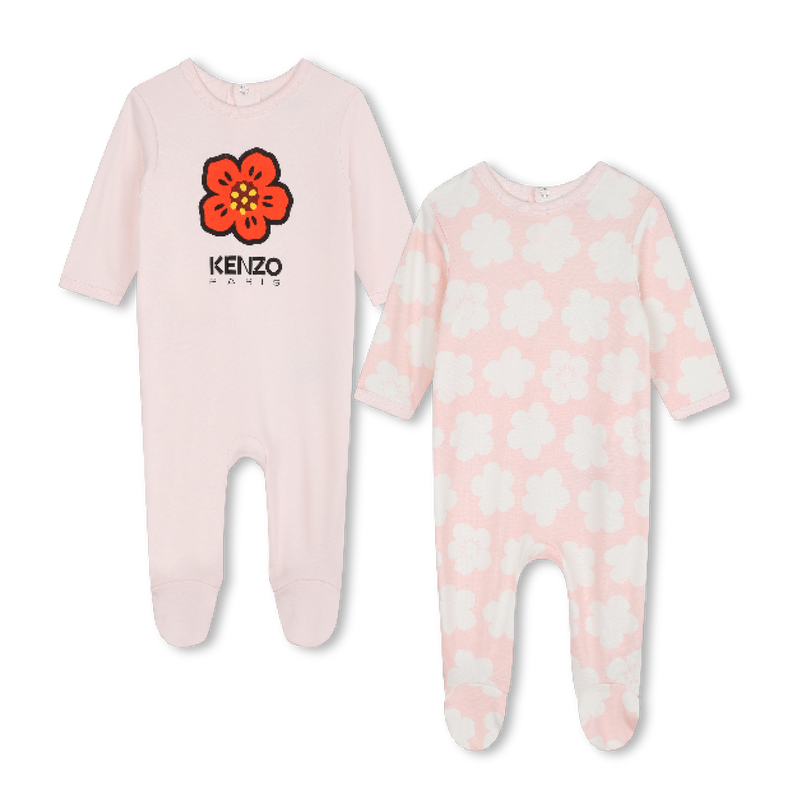 Conjunto de dois pijamas de algodão KENZO KIDS 
                    UNISEX