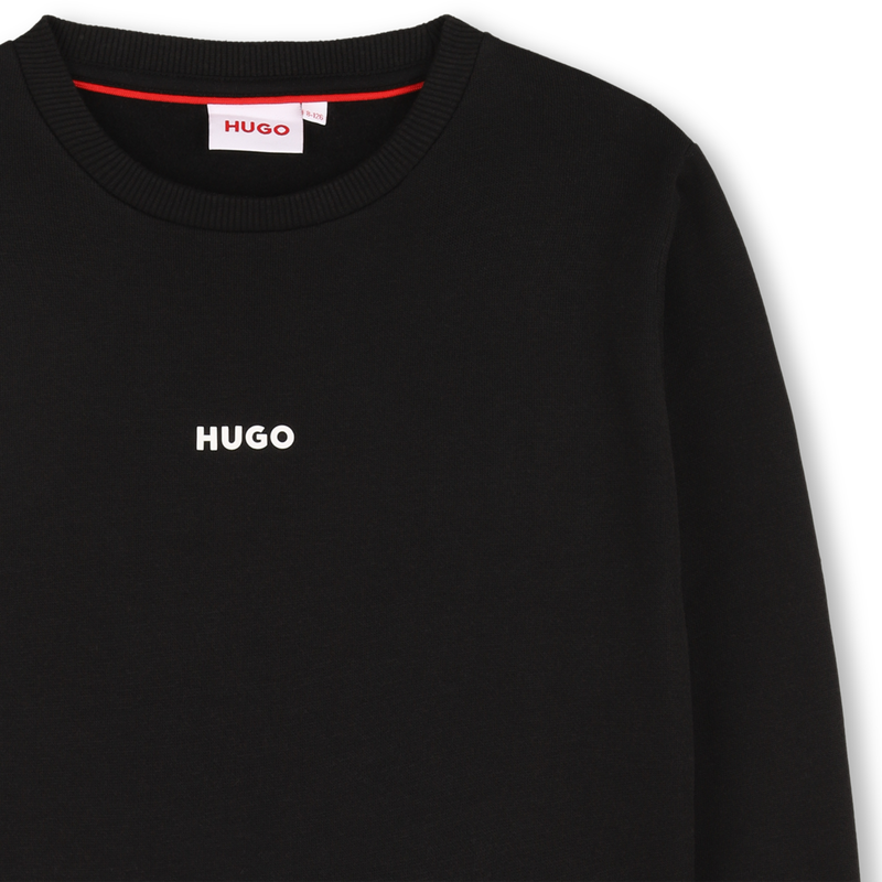 Moletom com gola redonda HUGO 
                    BOY