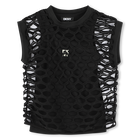 T-shirt 2 em 1 com dois tons DKNY 
                    GIRL