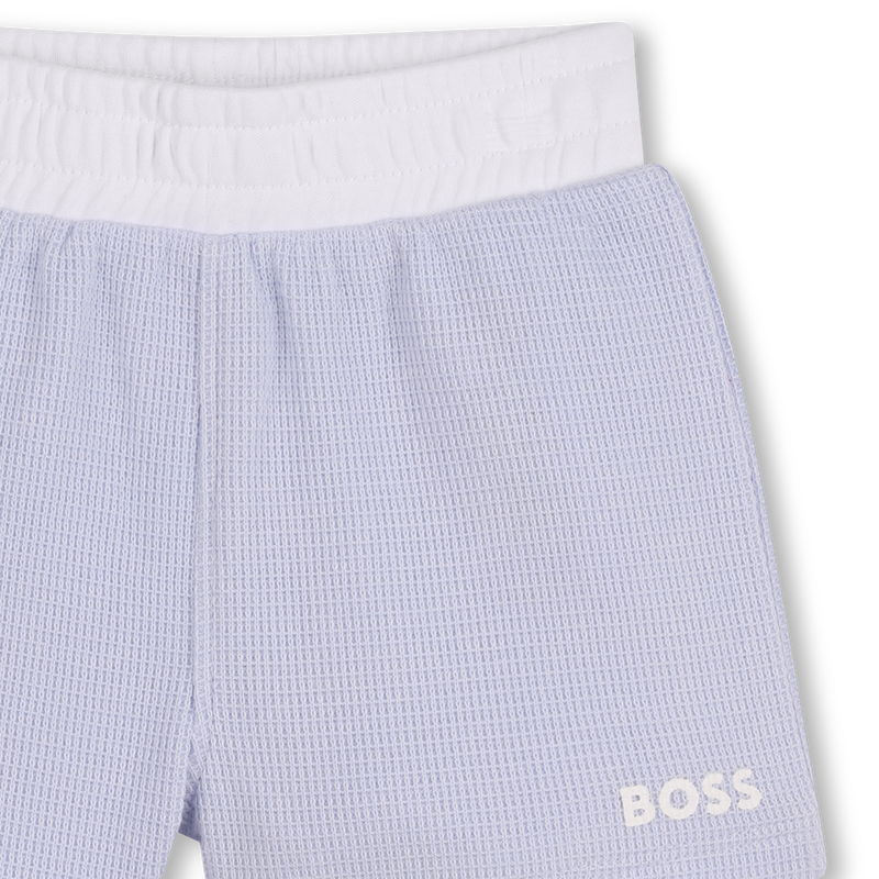 POLO + CONJUNTO SHORTS BOSS 
                        BOY