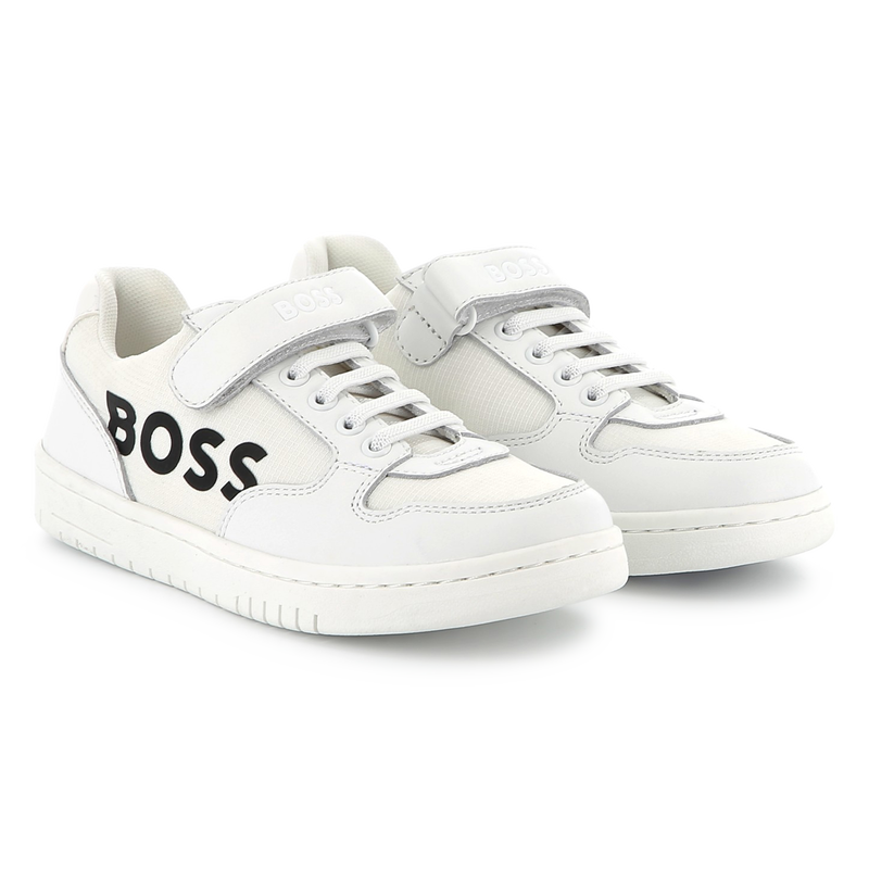 Sapatilhas atacadores e velcro BOSS 
                    BOY