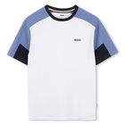 T-shirt + conjunto bermuda BOSS 
                    BOY