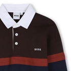 Polo de mangas longas BOSS 
                    BOY