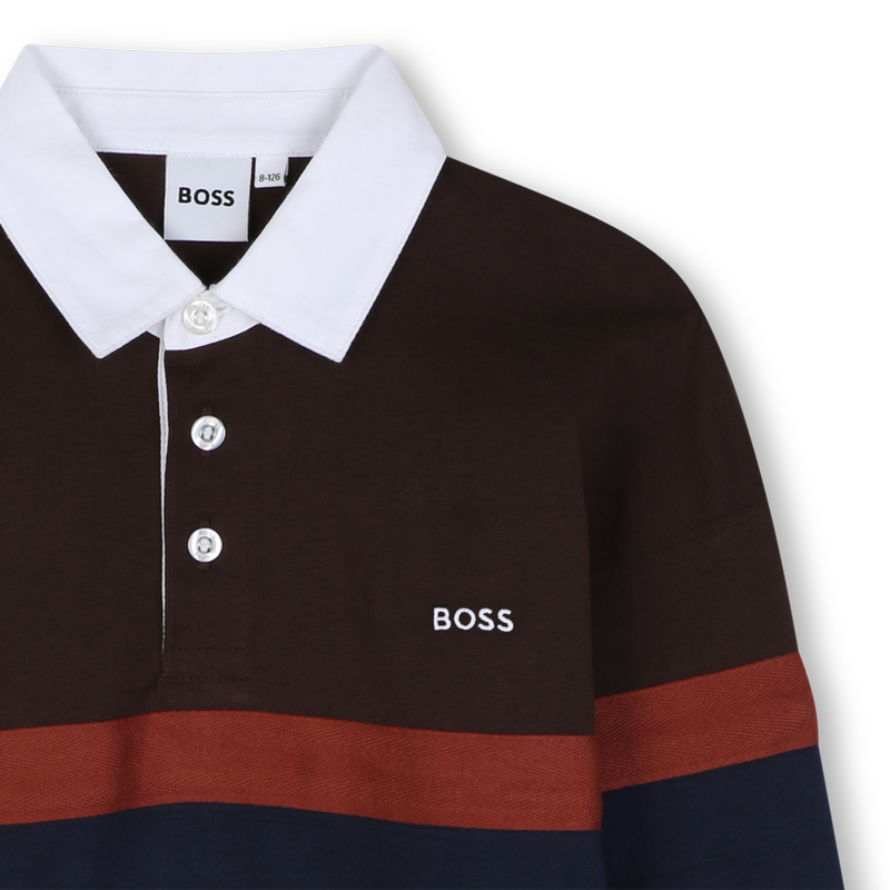 Polo de mangas longas BOSS 
                        BOY