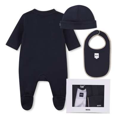 Conjunto de pijama, touca e babador BOSS BOY