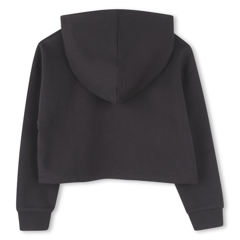 Sweatshirt em molet&atilde;o curta MARC JACOBS 
                        GIRL