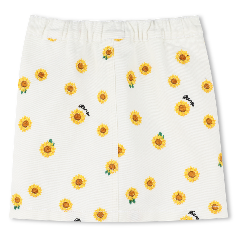 Saia com cintura el&aacute;stica KENZO KIDS 
                        MENINA
