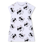 Vestido de manga curta KARL LAGERFELD KIDS 
                    GIRL