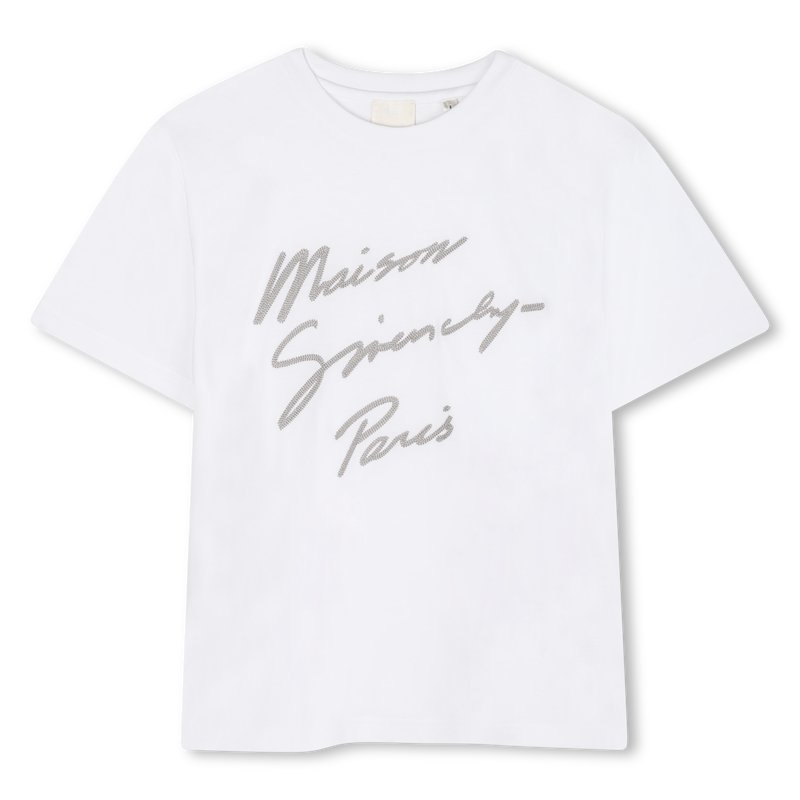 T-shirt com bordado GIVENCHY 
                    UNISEX