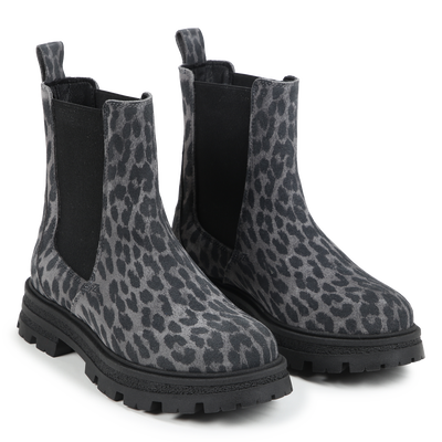 Botins de couro estampados ZADIG & VOLTAIRE GIRL