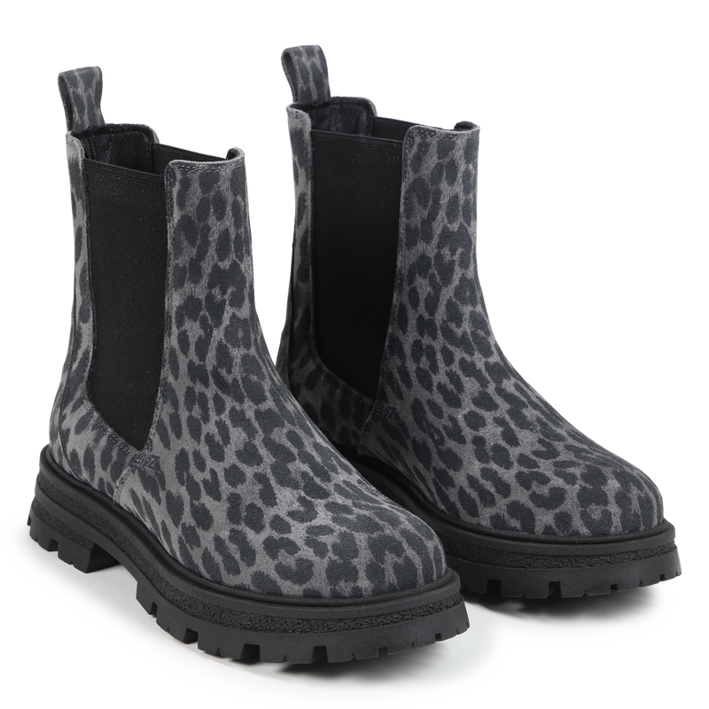 Botins de couro estampados ZADIG & VOLTAIRE 
                        GIRL