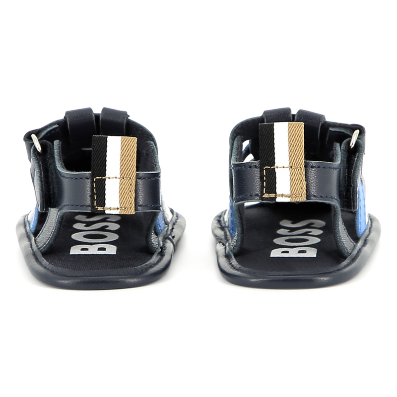 Sand&aacute;lias com velcro BOSS 
                        BOY