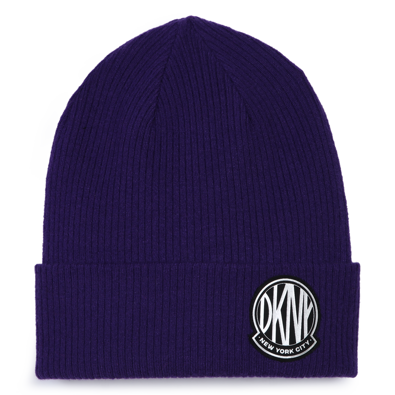 Gorro de malha com dobra DKNY 
                        GIRL