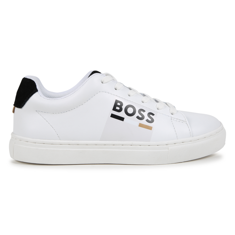 Sapatilhas atacadores em pele BOSS 
                    BOY