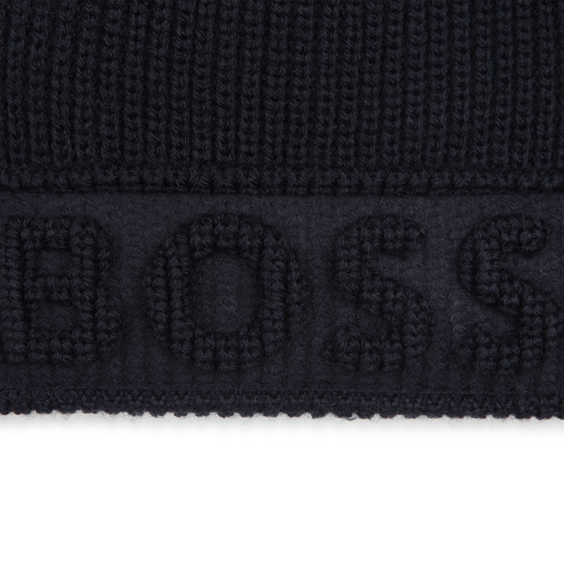 Embossed Logo Beanie BOSS 
                    BOY