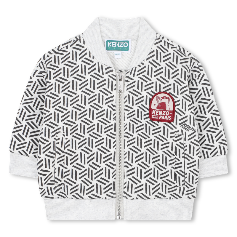 Conjunto de cardigã e calças KENZO KIDS 
                    BOY