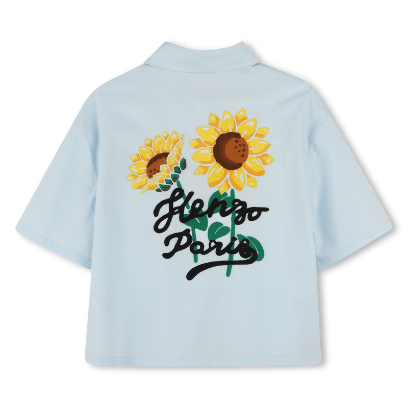 Camisa de mangas curtas KENZO KIDS 
                        GIRL