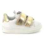 Sapatilhas de couro com velcro KARL LAGERFELD KIDS 
                    MENINA