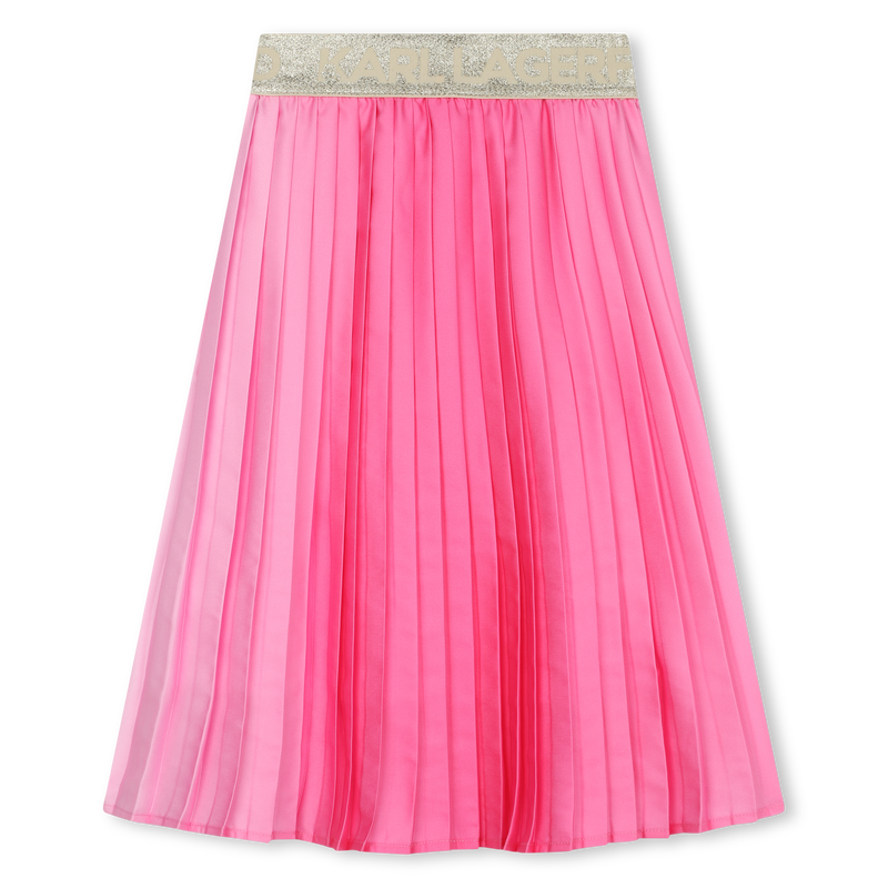 Color Gradient Pleated Skirt KARL LAGERFELD KIDS 
                    GIRL
