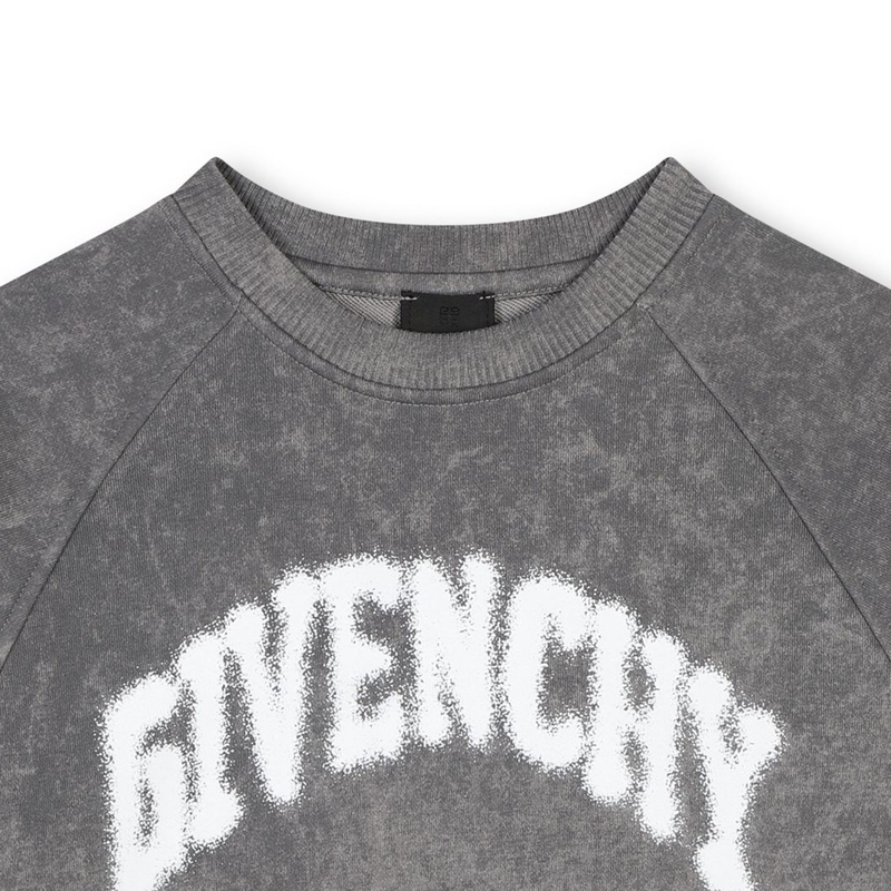 Sweatshirt moletão de algodão GIVENCHY 
                    GIRL