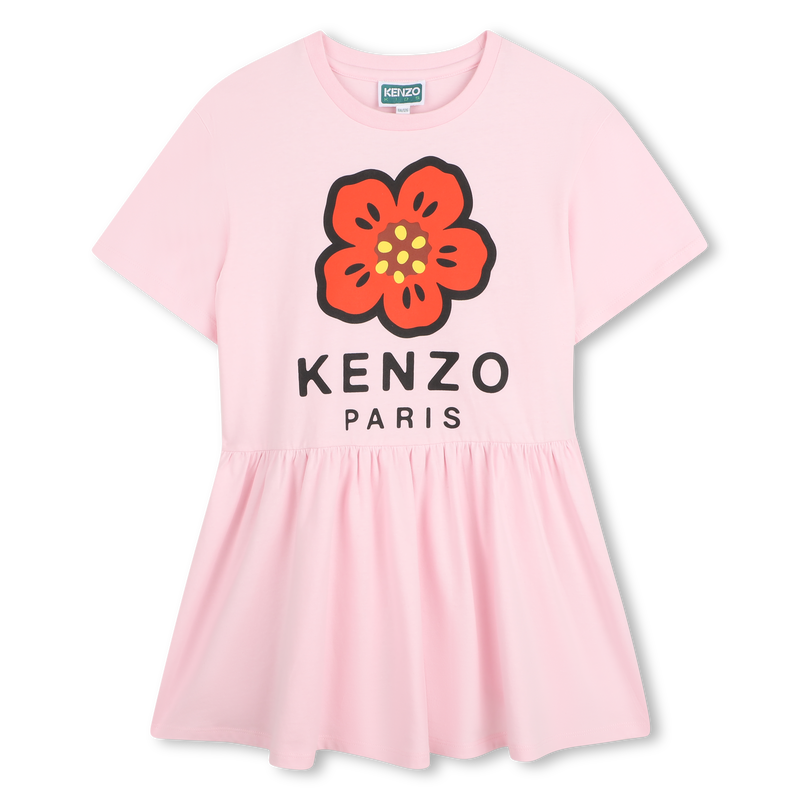 VESTIDO REUNIDO NA CINTURA KENZO KIDS 
                        GIRL