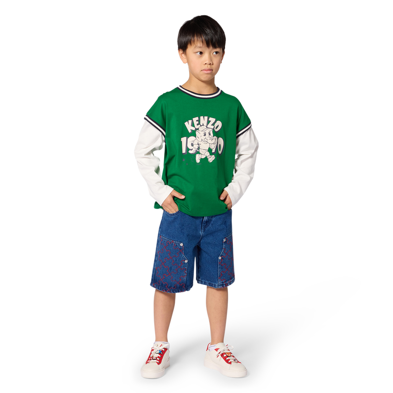 Camiseta de manga longa KENZO KIDS 
                        BOY
