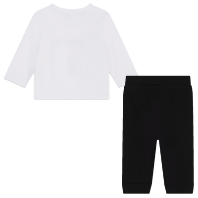 Conjunto de t-shirt e calções KARL LAGERFELD KIDS BOY