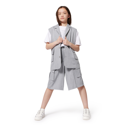 Cal&ccedil;&otilde;es compridos com riscas DKNY GIRL