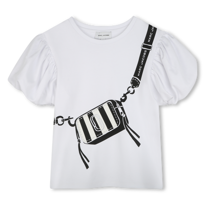 T-shirt com mangas fantasia MARC JACOBS GIRL