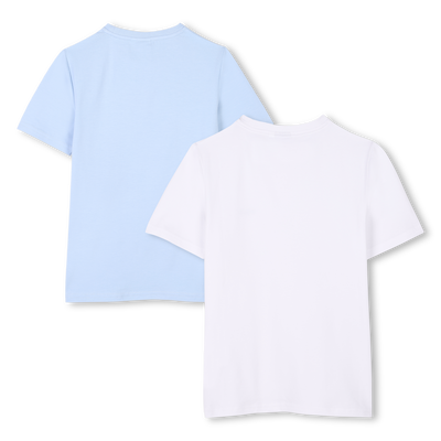 Lote de 2 t-shirts de algod&atilde;o BOSS BOY