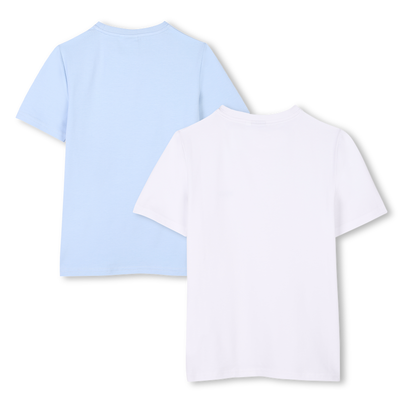 Lote de 2 t-shirts de algod&atilde;o BOSS 
                        BOY