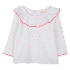 T-shirt com folhos e leggings BILLIEBLUSH 
                    MENINA