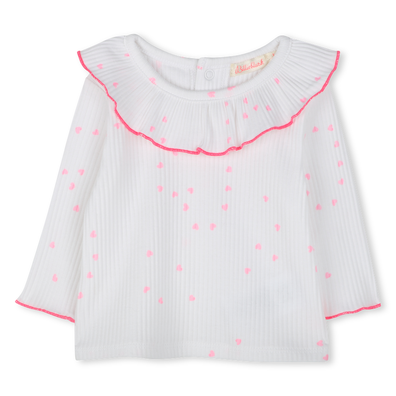 T-shirt com folhos e leggings BILLIEBLUSH 
                        MENINA