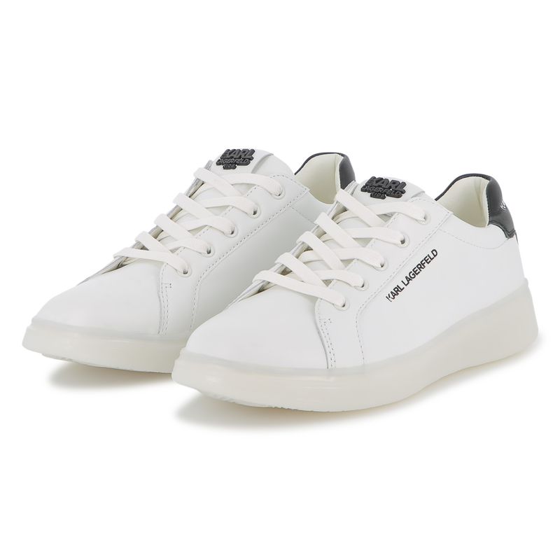 Tênis de cano baixo com cadarço KARL LAGERFELD KIDS 
                    UNISEX